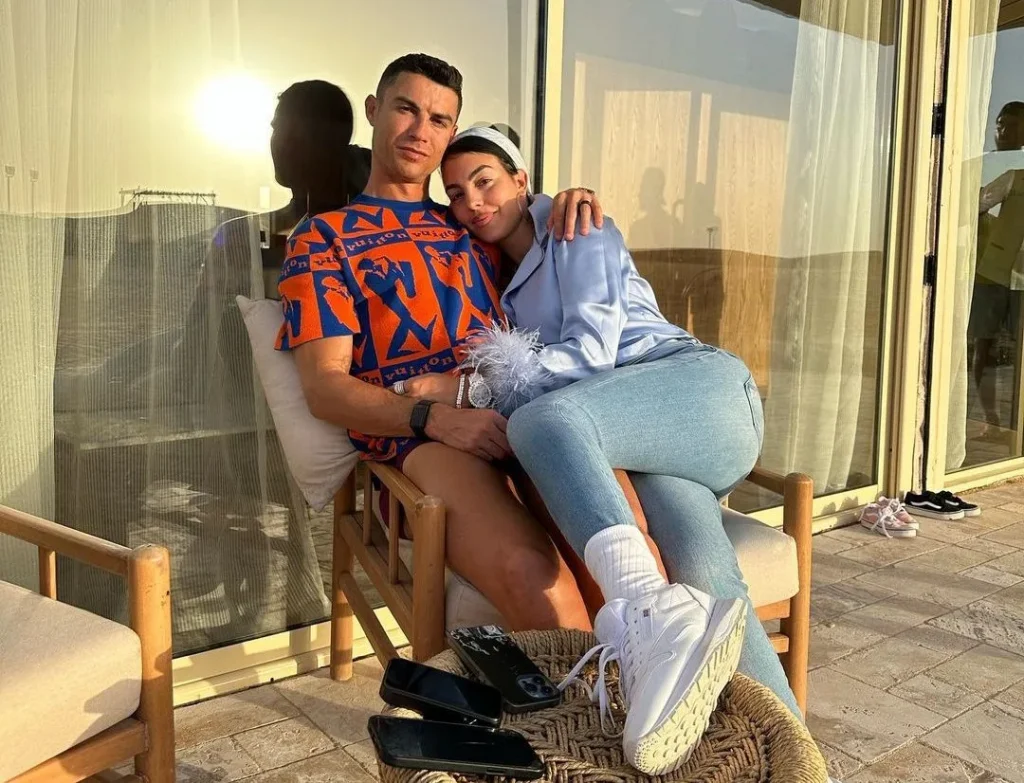 Cristiano Ronaldo and Georgina Rodríguez,